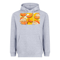 Heather Grey Colorado Cantaloupe Background Heavyweight Hoodie - Bettercallsaul