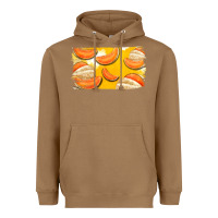 Colorado Cantaloupe Background Heavyweight Hoodie | Teevron