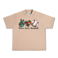 Burro peace love baseball Urban Heavy Tee - Artiststas