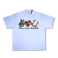 Grape Ice peace love baseball Urban Heavy Tee - Artiststas