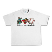 Lunar Rock peace love baseball Urban Heavy Tee - Artiststas