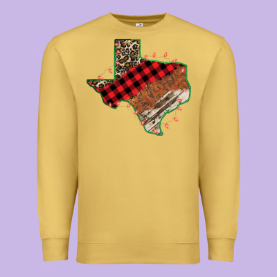 Christmas Texas Premium Sweatshirt Designed By Bettercallsaul