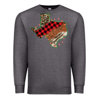 Charcoal Heather Christmas Texas Premium Sweatshirt - Bettercallsaul