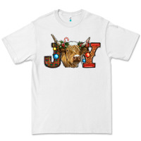 White christmas joy cow Premium Tee - RanaPortraitStore