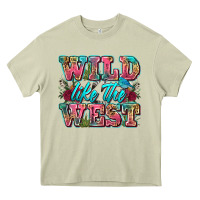 Mossy wild like the west Heavy Core Tee - Zillion Design Studio