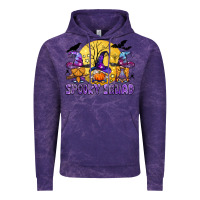 Cloud Purple spooky squad Vintage Hoodie - BundleAndBundleShop