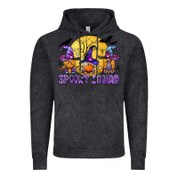 Vintage Black spooky squad Vintage Hoodie - BundleAndBundleShop