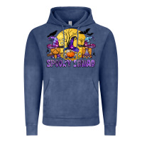 Vintage Denim spooky squad Vintage Hoodie - BundleAndBundleShop