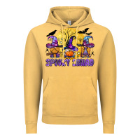 Vintage Mustard spooky squad Vintage Hoodie - BundleAndBundleShop