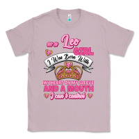 Lilac As A Leo Girl I Was Born With My Heart On My Sleeve And A Mouth Classic Tee - Jasminsmagicworld