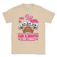 Mushroom As A Leo Girl I Was Born With My Heart On My Sleeve And A Mouth Classic Tee - Jasminsmagicworld