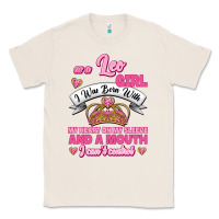 Natural As A Leo Girl I Was Born With My Heart On My Sleeve And A Mouth Classic Tee - Jasminsmagicworld