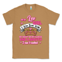 Toasted Coconut As A Leo Girl I Was Born With My Heart On My Sleeve And A Mouth Classic Tee - Jasminsmagicworld