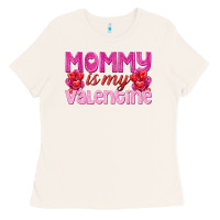 Bone mommy is valentine Ladies Tee - texasbilliewilder