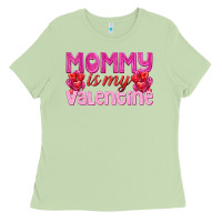 Matcha mommy is valentine Ladies Tee - texasbilliewilder