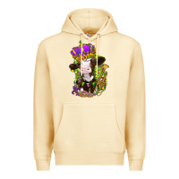 Pina Colada Mardi Gras cow Premium Hoodie - NancyCooperArtShop