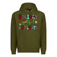 Army Green holiday spirit activate Premium Hoodie - JahusDesignShop