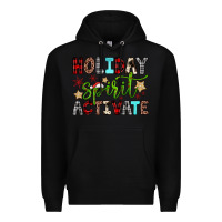 Black holiday spirit activate Premium Hoodie - JahusDesignShop