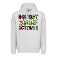 Dove Grey holiday spirit activate Premium Hoodie - JahusDesignShop