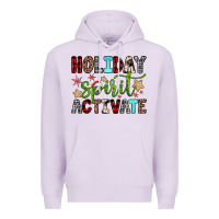 Lilac holiday spirit activate Premium Hoodie - JahusDesignShop