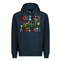 Navy holiday spirit activate Premium Hoodie - JahusDesignShop