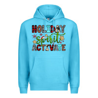 Ocean Blue holiday spirit activate Premium Hoodie - JahusDesignShop