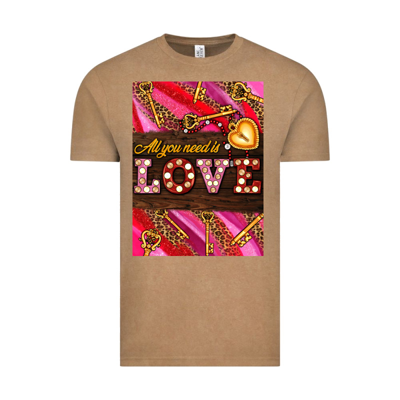 All You Need Is Love Vintage Tee by AdoDesignShop | Teevron
