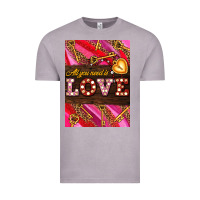 Vintage Zinc all you need is love Vintage Tee - AdoDesignShop