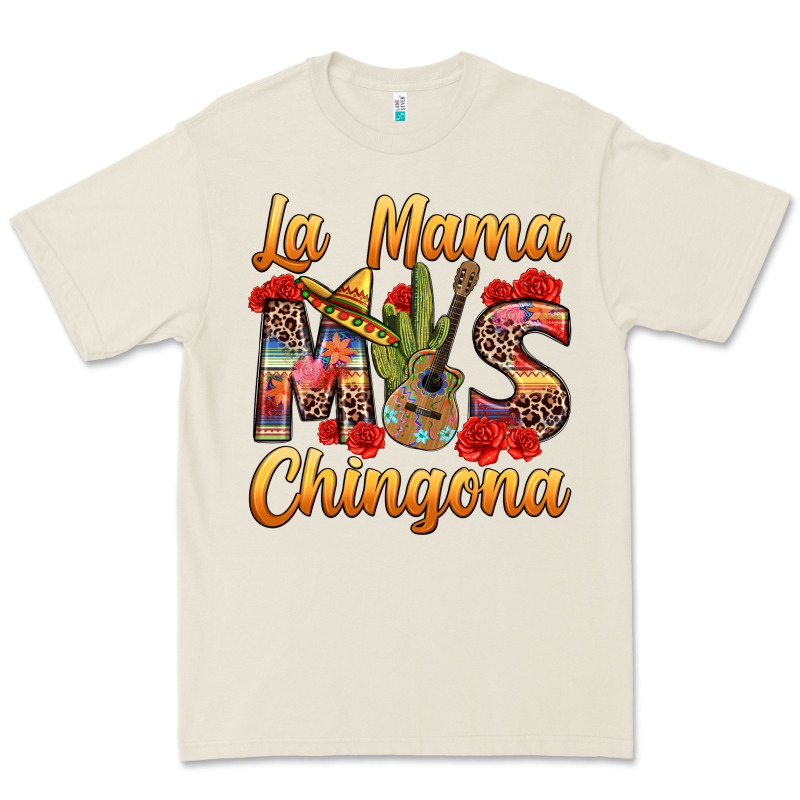 La Mama Mas Chingona Premium Tee by texasbilliewilder | Teevron