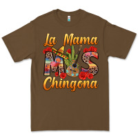 Cacao La Mama mas Chingona Premium Tee - texasbilliewilder
