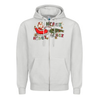 Dove Grey heaux heaux heaux Zipper Hoodie - MaliasSmallBusiness