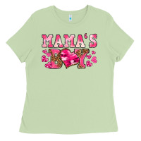 Matcha valentines day mamas boy Ladies Tee - texasbilliewilder