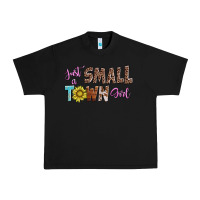 Black just a small town girl Urban Heavy Tee - AdoDesignShop