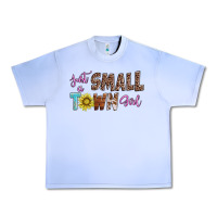 Grape Ice just a small town girl Urban Heavy Tee - AdoDesignShop
