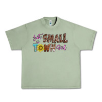 Oil Green just a small town girl Urban Heavy Tee - AdoDesignShop