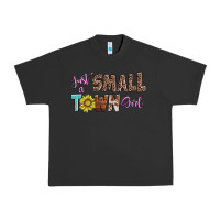 Pigment Black just a small town girl Urban Heavy Tee - AdoDesignShop