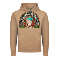 Vintage Coffee hereford rainbow Vintage Hoodie - JahusDesignShop