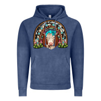 Vintage Denim hereford rainbow Vintage Hoodie - JahusDesignShop