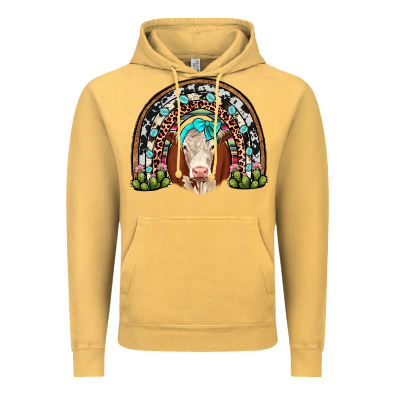 Hereford Rainbow Vintage Hoodie by JahusDesignShop | Teevron