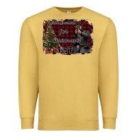 Antique Gold All I want for Christmas is RIP Premium Sweatshirt - Bettercallsaul