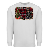 Dove Grey All I want for Christmas is RIP Premium Sweatshirt - Bettercallsaul