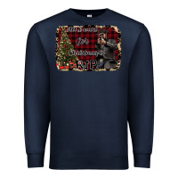 Navy All I want for Christmas is RIP Premium Sweatshirt - Bettercallsaul