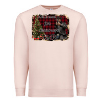 Pale Pink All I want for Christmas is RIP Premium Sweatshirt - Bettercallsaul