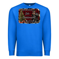 True Royal All I want for Christmas is RIP Premium Sweatshirt - Bettercallsaul