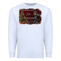 White All I want for Christmas is RIP Premium Sweatshirt - Bettercallsaul