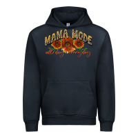 Navy Mama mode all day everyday Mother's Day Urban Hoodie - CowGirlArtShop