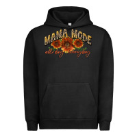 Pigment Black Mama mode all day everyday Mother's Day Urban Hoodie - CowGirlArtShop