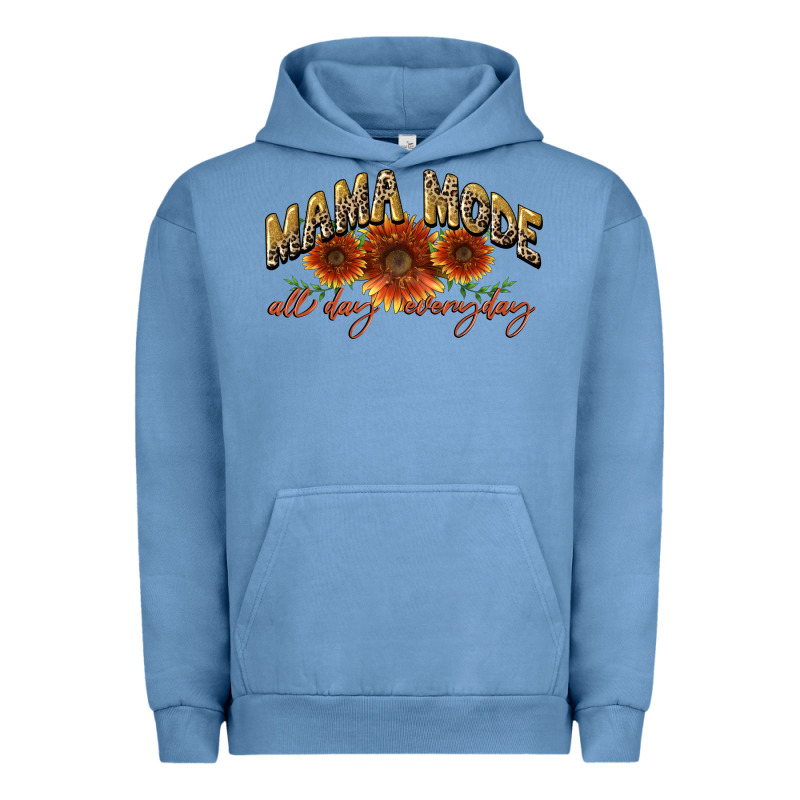 Mama Mode All Day Everyday Mother's Day Urban Hoodie by CowGirlArtShop | Teevron