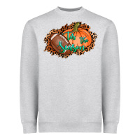 Heather Grey tis the season football pumpkin Heavyweight Sweatshirt - AdoDesignShop