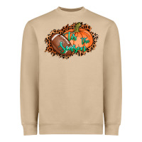 Tis The Season Football Pumpkin Heavyweight Sweatshirt | Teevron